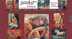 Desktop Screenshot of dazzioartexperience.com